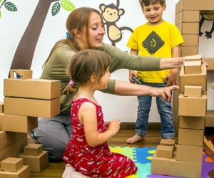 edo cardboard building blocks for kids