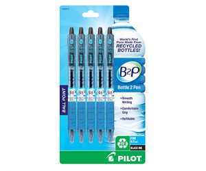 pilot b2p recycled ballpoint pen