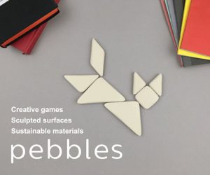 tangram puzzle by pebbles