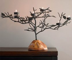 tealight candle holder tree